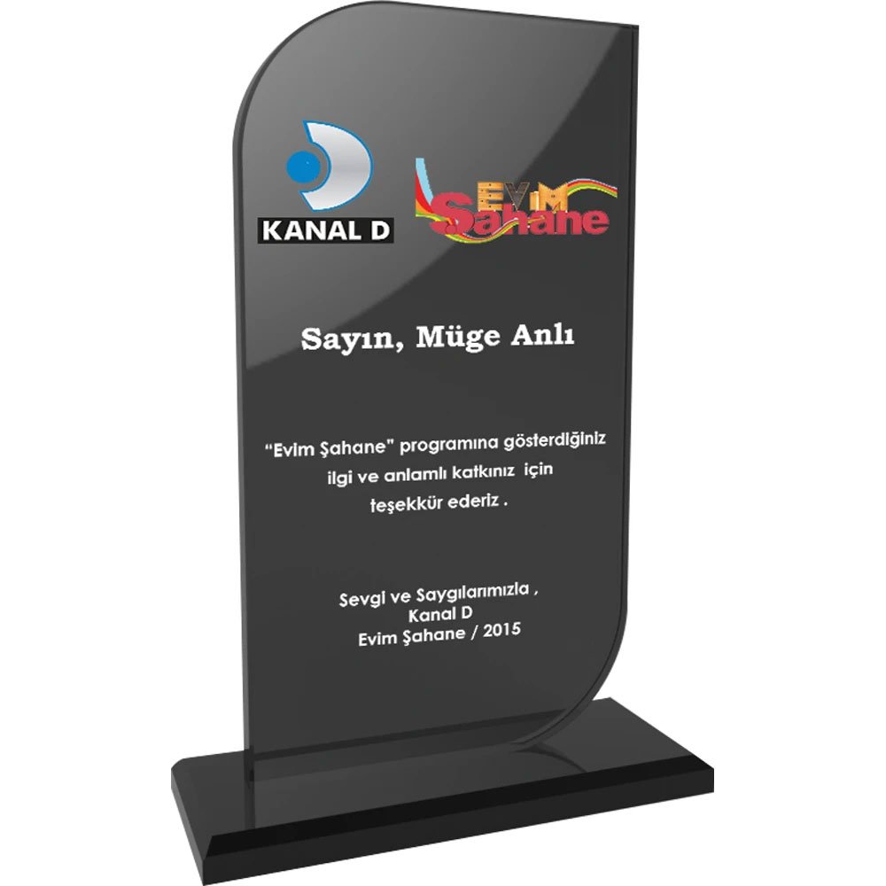 KH EKT-290-FM Kristal Plaket