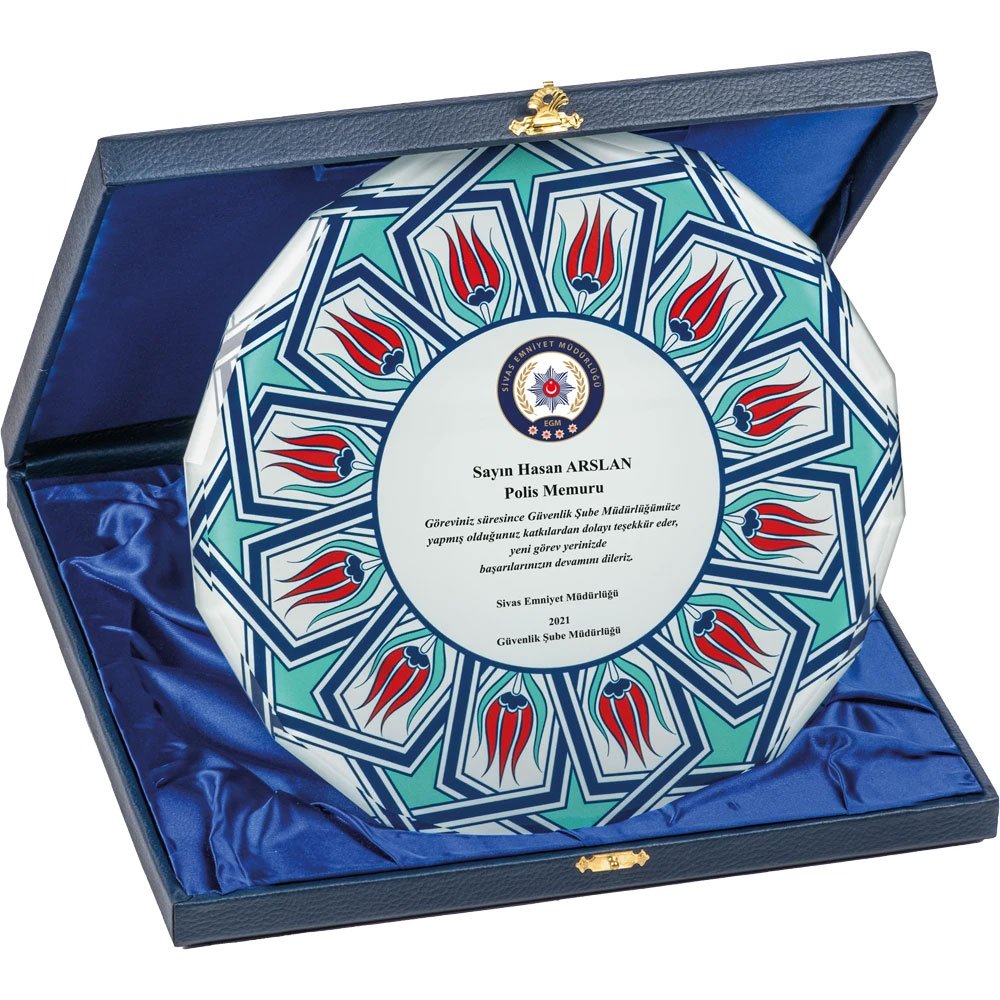 KH EKT-430 Kutulu Kristal Plaket