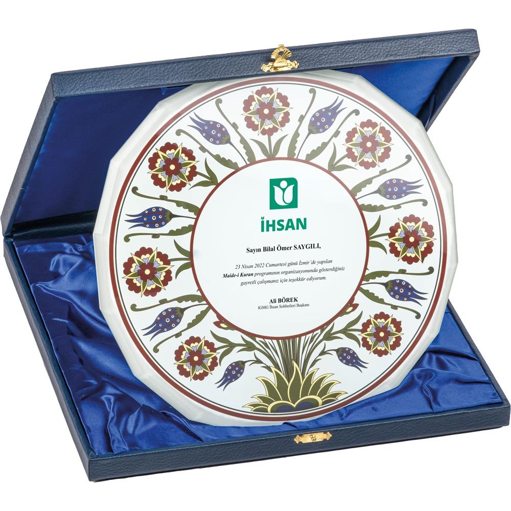 KH EKT-460 Kutulu Kristal Plaket