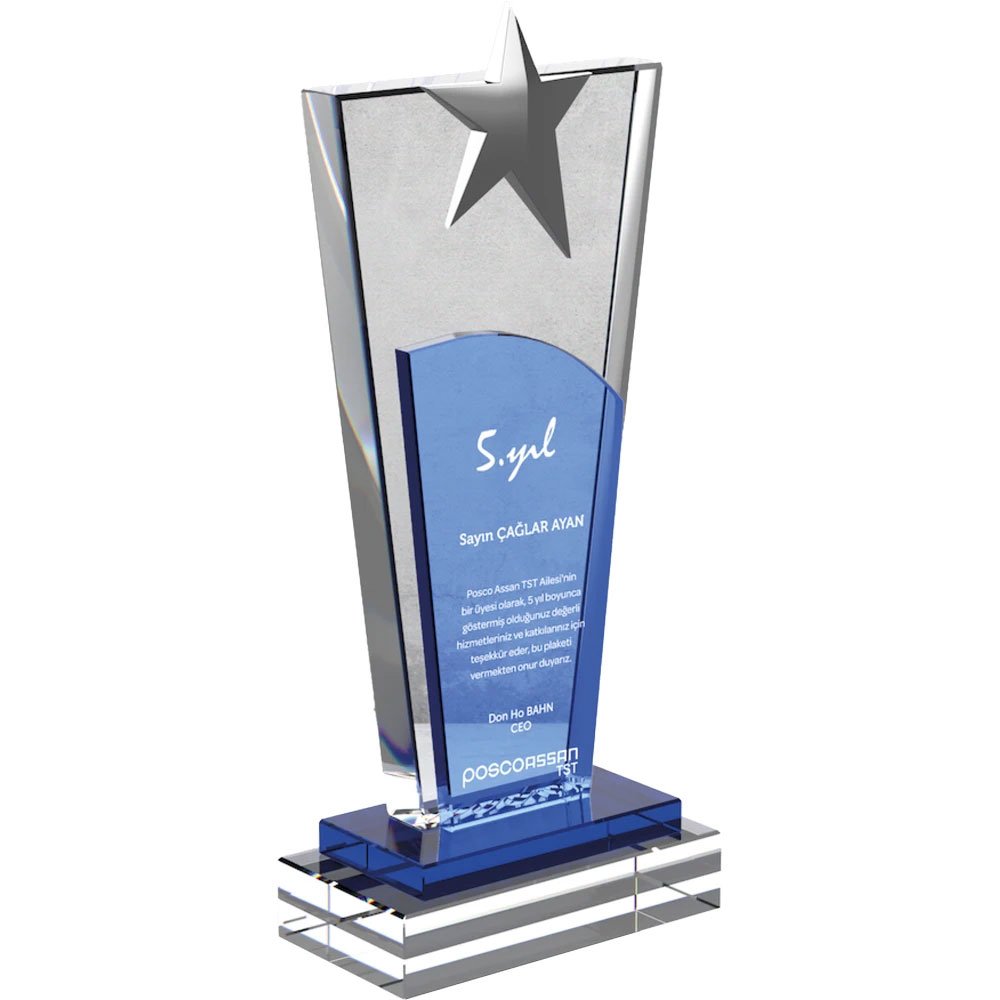 KH EKT-760 Kristal Plaket