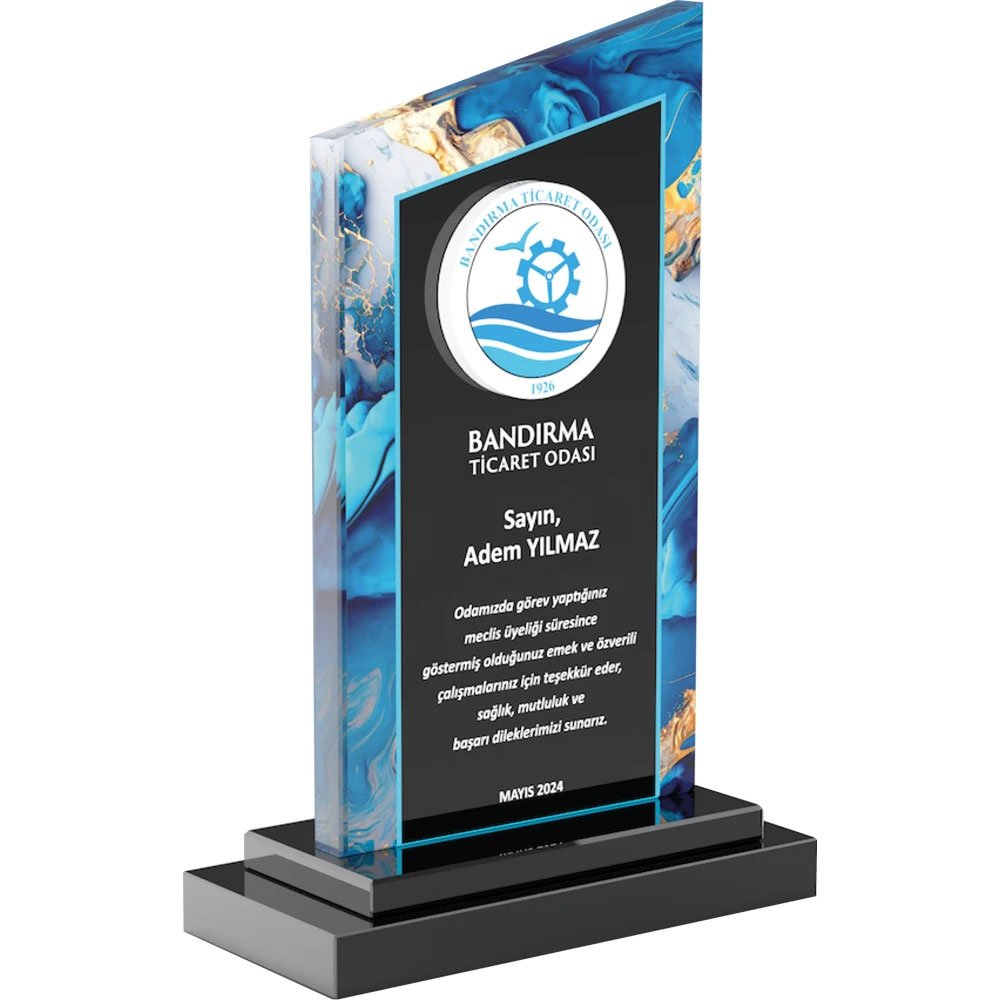 KH EKT-790 Kristal Plaket