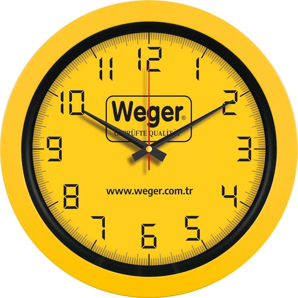 KH V30-346-KH Plastik Duvar Saati