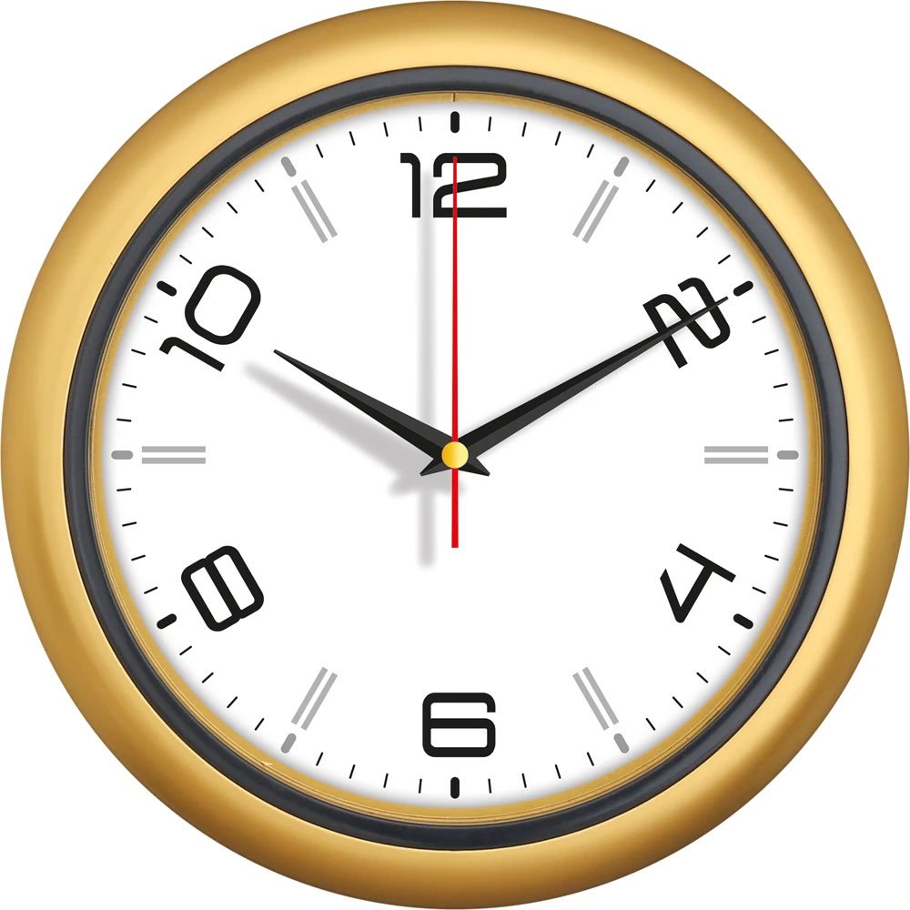 KH V30-510-A Plastik Duvar Saati