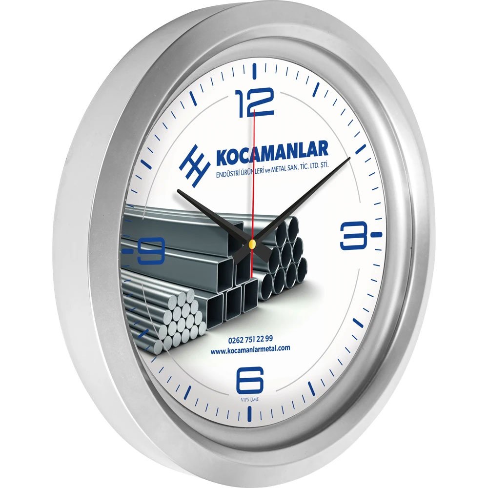 KH V30-742-G Metalize Duvar Saati