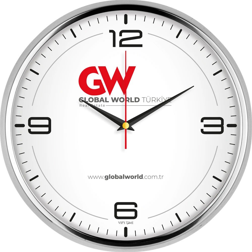 KH V30-950-B Metal Duvar Saati