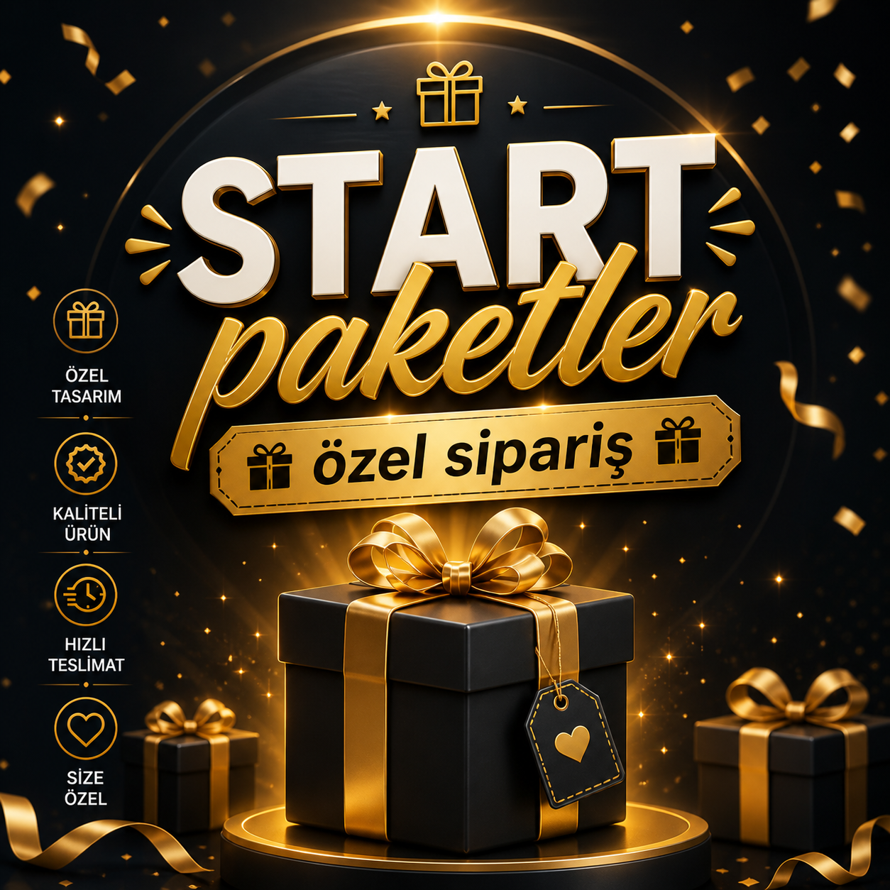 ÖZEL SİPARİŞ | KURUMSAL PAKETLER